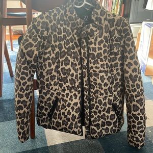 NY & Co leopard puffer